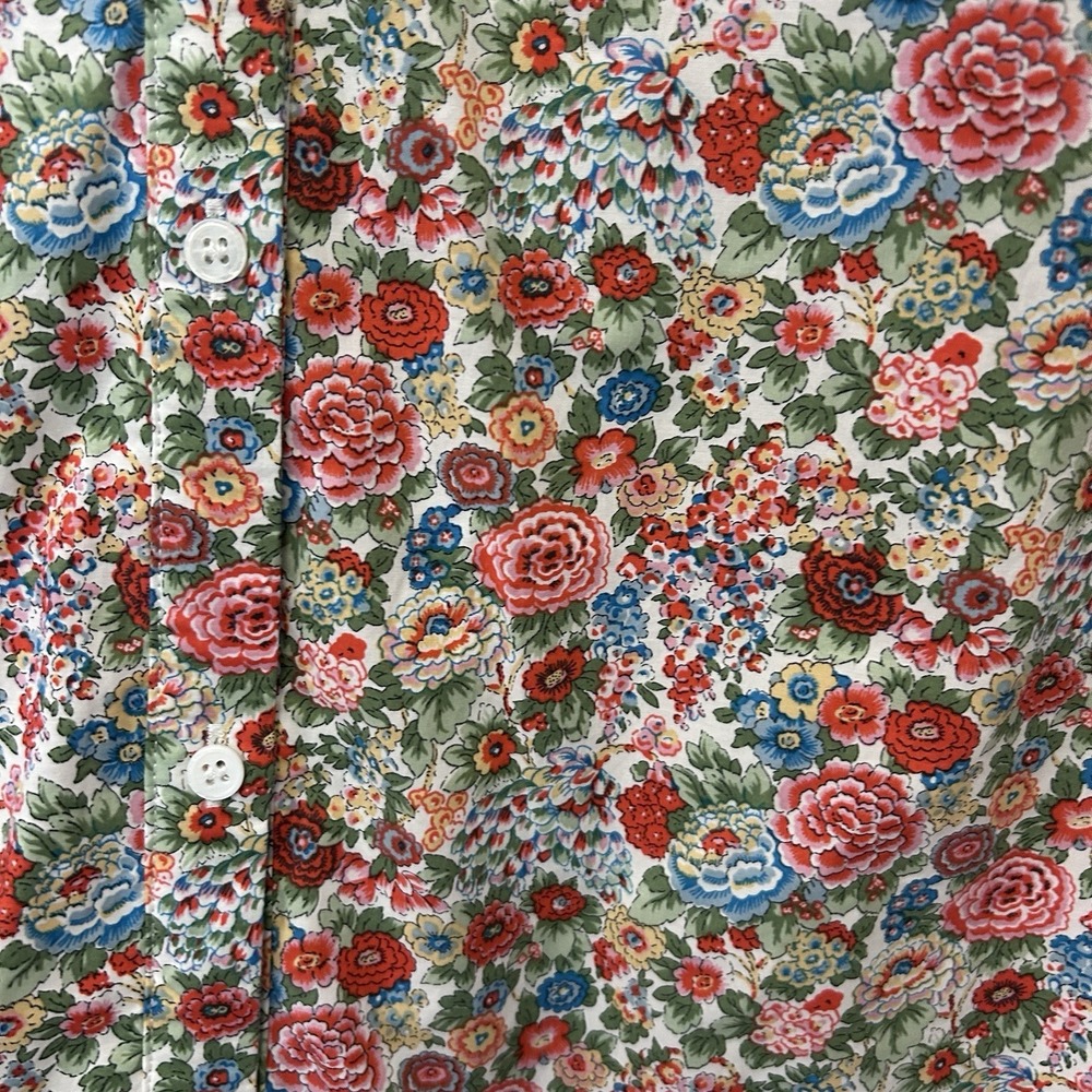 Hyacinth House Louisa Maxi Dress Size M NWT Red Floral Multi Cottage Feminine - Picture 10 of 16